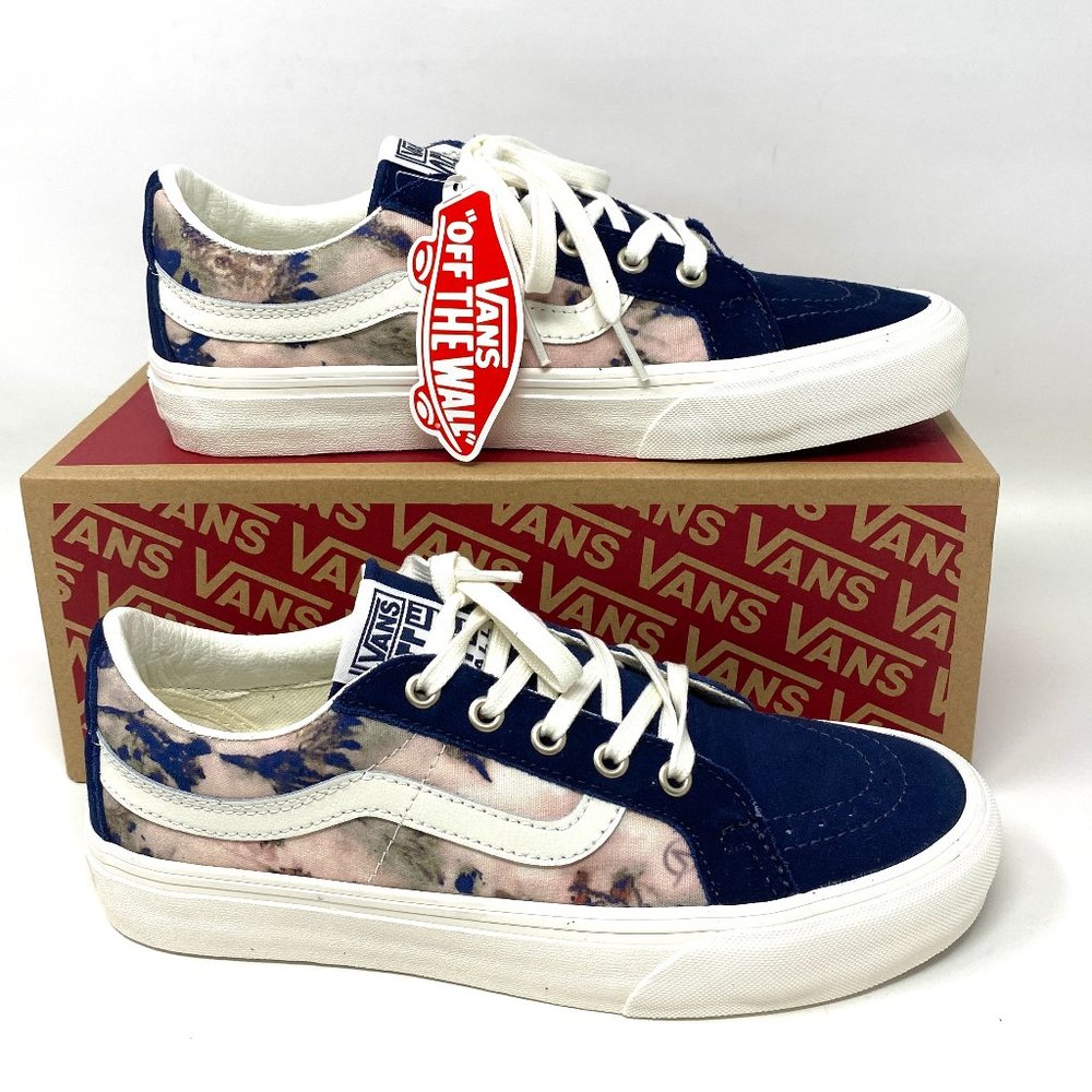 Vans Sk8 Low Reissue Navy suede and canvas